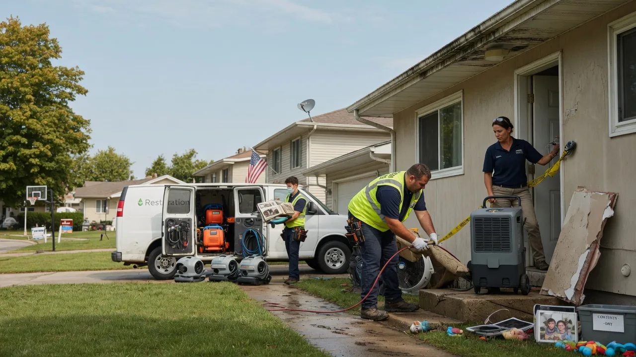 Water Damage Restoration in Frankfort, OH near me